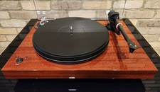 Giradischi Pro-Ject Audio 2-Xperience SB - Mogano con carrello argento Ortofon 2M.