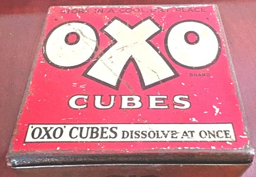 Vintage oxo cubes advertising - oxo,
