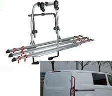 PORTABICI POSTERIORE 3 BINARI FORD TRANSIT CUSTOM PER 3 BICI UOMO DONNA MB