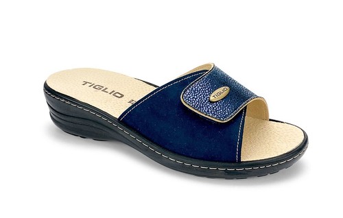 Tiglio 2700 blu nero pantofole - 2700,