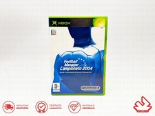 FOOTBALL MANAGER 2004 CODEMASTER – ITALIANO – SIGILLATO - MICROSOFT XBOX CLASSIC