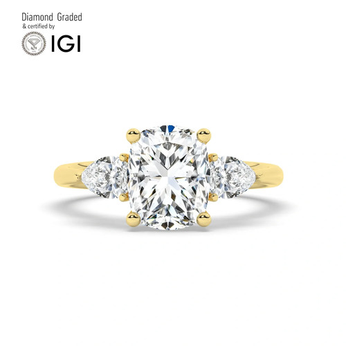 Anello trilogy diamante - trilogy,