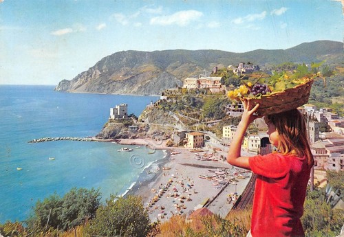 Cartolina monterosso panorama - cartolina,