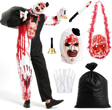7PCS Costume Terrifier Adulto
