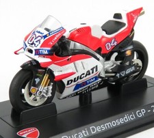 MODELLINO MOTO STATICO HACHETTE DUCATI GP16 #4 MOTOGP 2016 ANDREA DOVIZIOSO 1/24