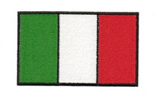 PATCH TOPPA BANDIERA ITALIA cm