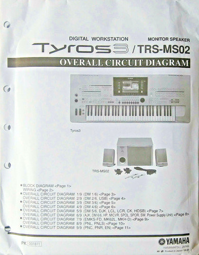 Yamaha tyros digital - yamaha,