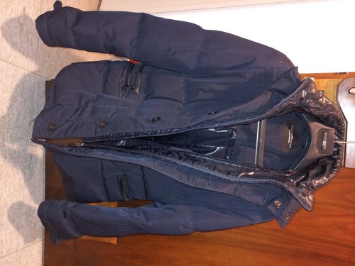 Piumino slim fit uomo paolo - piumino,
