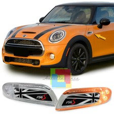 MINI COOPER S F56 FRECCE LATERALI INDICATORI LED UNION JACK BANDIERA