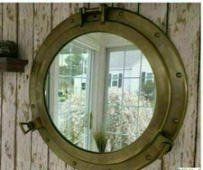 Specchio oblò natalizio 17" ~