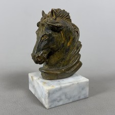 Scultura bronzo cavallo - bronzo, di
