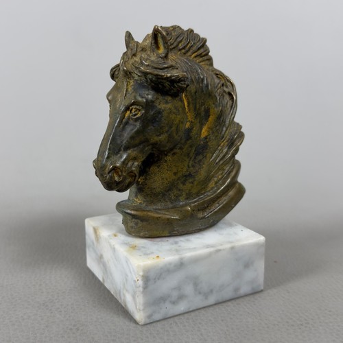 Scultura bronzo cavallo - bronzo, di