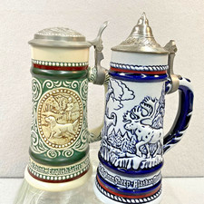 Steins birra con coperchio - 2,