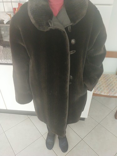 Cappotto pelliccia sintetica - cappotto,