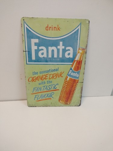 Insegna latta fanta - insegna,