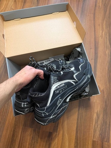 Balenciaga tripla nero - tripla, s