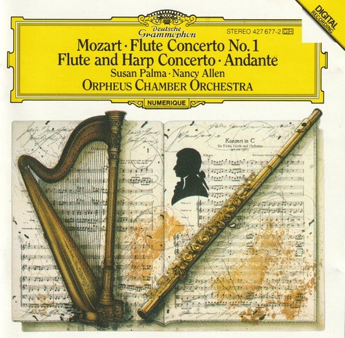 Mozart flute concerto - cd,