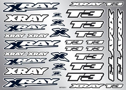Adesivo carrozzeria xray - adesivo,