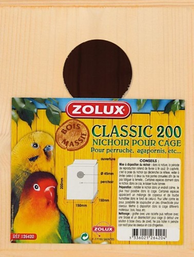 Nido uccelli legno agapornis - legno,