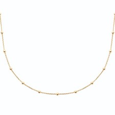 Collana In Oro Placcato 18