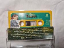 MUSICASSETTA CASSETTA FUNZIONANTE FIABE DISNEY VINTAGE TARZAN