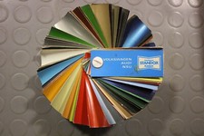 TABELLA COLORI STARDOX VOLKSWAGEN AUDI NSU RESTAURO AUTO EPOCA 1982