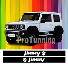 Strisce Adesive Suzuki Jimny JB74W Adesivi PRESPAZIATI Fasce Tuning Tuo Testo