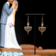 Orecchini Crohet Dorato Art