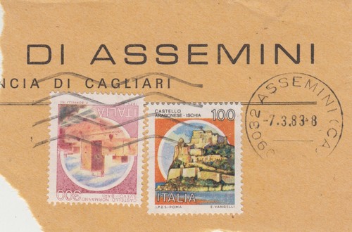 Francobolli castelli italia - francobolli,
