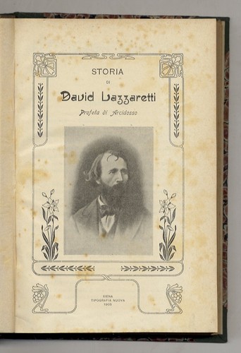 Storia david lazzaretti - di,