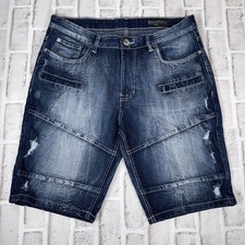 South Pole Men Shorts 34 Denim