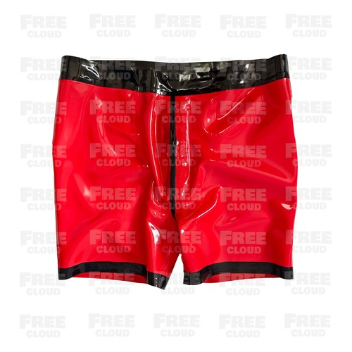 Boxer uomo rosso lattice - , con