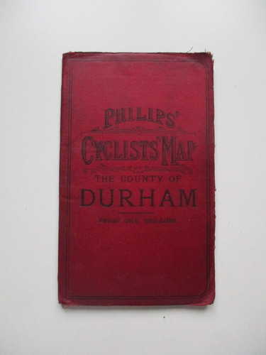 C1890 mappa dei ciclisti di - dei,