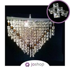 lampadario 3 luci cristallo