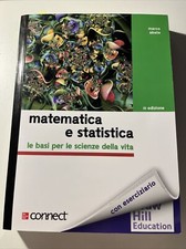Matematica e Statistica le basi per le scienze della vita, Marco Abate, III edz