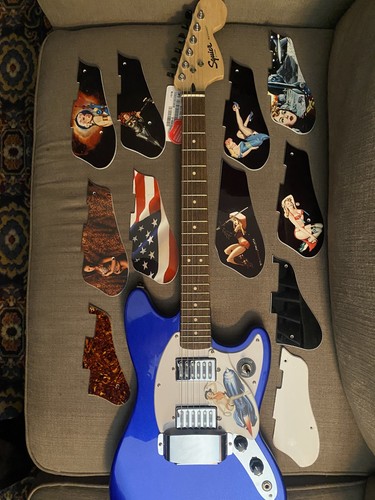Imperial blue squier fender - imperial,
