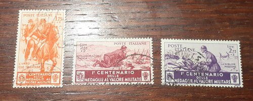 Regno 1934 medaglie - 1934, valore