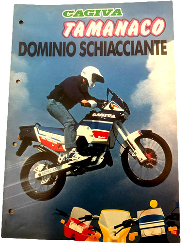 Brochure depliant cagiva - brochure-,