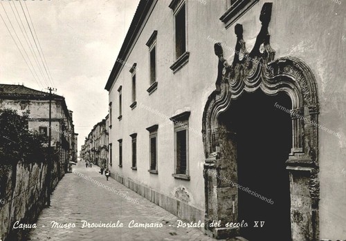 Dv690 cartolina capua - dv690, capua,museo
