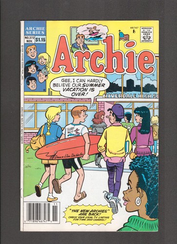 Archie comics 372 - archie, (1989)