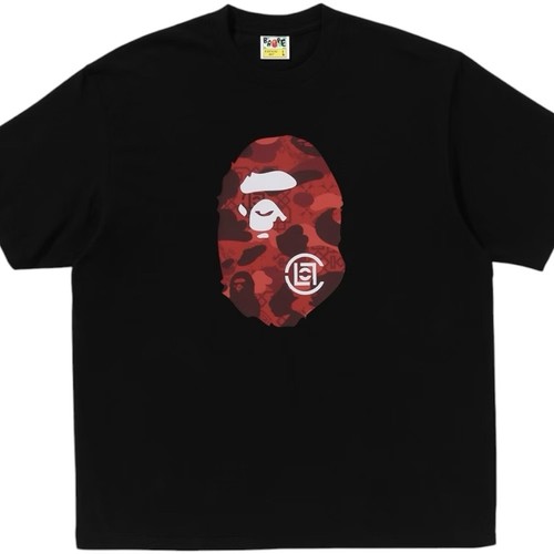Shirt bape clot rossa - x,