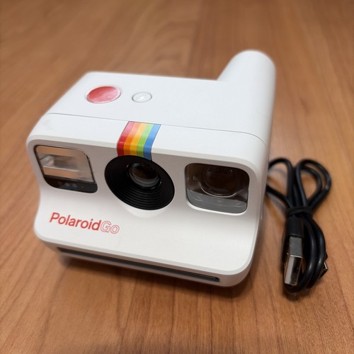 Polaroid white fotocamera - polaroid, go