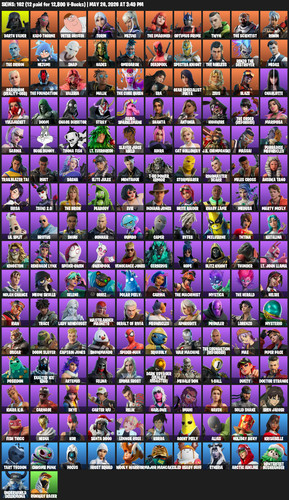 162 account skinned - 💸🔥,