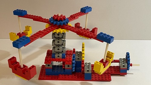 Giostra lego tutta incollata - giostra,