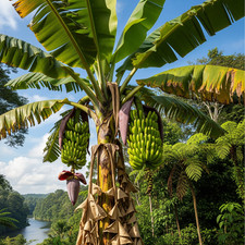Musa Ingens – 10 Semi – Banana Gigante Rara, Pianta Tropicale Top, Alta Qualità,