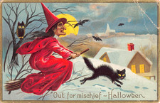 Cartolina Halloween 1913