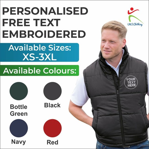 Gilet uomo ricamato