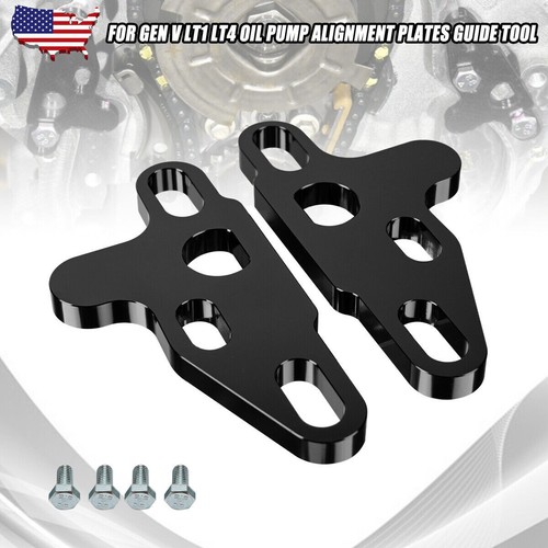 Oil pump alignment - alignment, plates