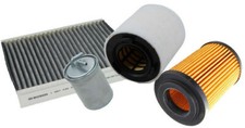 KIT 4 FILTRI TAGLIANDO SKODA FABIA ROOMSTER 1.6 TDI 90 105 CV FINO AL 05-2010