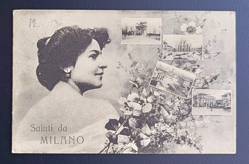 Saluti milano vedutine - milano,
